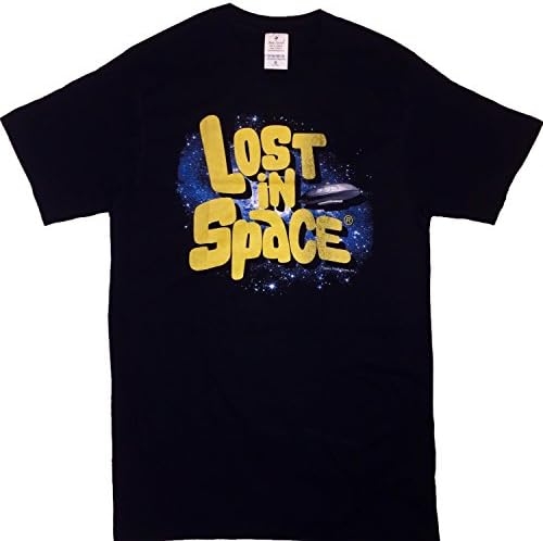 Lost In Space Sci-Fi Sixties TV Series Logo Men's T-shirt (4X)