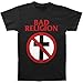 Bad Religion Men's Classic Crossbuster T-Shirt Medium Black