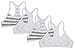 Hanes Girl's Crop Top Bralette 3 Styles 2 & 4-pack