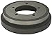 DuraGo BD80084 Rear Floating Brake Drum