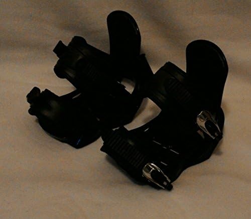 New Snowjam Junior Snowboard Binding Black Fits Kid's 2.0 - 5.0