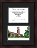Diploma Frame & Lithograph Washington State Cougars