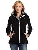 Dickies Women's Color Block Soft Shell Jacket, Black, X-Small