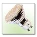 1 x GU10 78 LED Cool Day White 3.5w = 40-50w Halogen