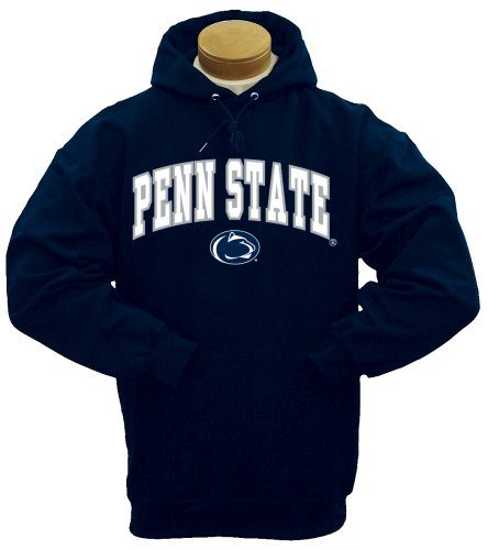 Penn State Nittany Lions Mascot One Hooded Sweatshirt (Navy, X-Large)