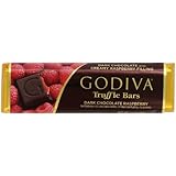 Godiva Dark Chocolate with Rasperry Bar, 1.5000-ounces (Pack of 8)