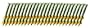 Hitachi 17644 #8 x 2-1/4" Full Round Electro Galvanized Threaded Screw Shank Plastic Strip Ballistic Fasteners 4000 count
