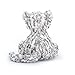 Jellycat Fuddlewuddle Snow Leopard Medium