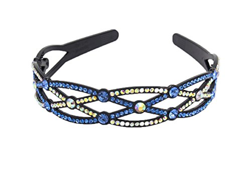 Yeshan Rhinestone Beaded Handmade Headband,Hairband for Women