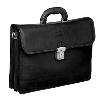 Maxwell Scott - Sacoche en cuir noir de luxe pour femme (Paolo2) Maxwell Scott - Sacoche en cuir noir de luxe pour femme (Paolo2)