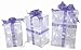 Noma #V7605 3PC LED Crystal Giftbox