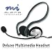 Micro Innovations MM730H Micro Neckables Deluxe Headset Mic