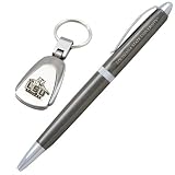 NCAA LSU Tigers Black Chrome Pen and Keychain Set