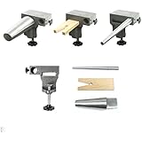 Bench Anvil Combo Kit - Bracelet and Ring Mandrels, Anvil, V Slot Bench Pin - SFC Tools - 13-132