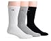 Tommy Hilfiger Men's Multi Athletic Crew Socks, White/Grey/Black, 3-Pack