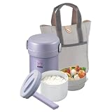 Zojirushi Ms. Bento Stainless Lunch Jar, Lavendar