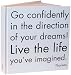 Quotable Go Confidently Journal