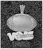 Logo Art Tennessee Volunteers 10K Gold Football Pendant