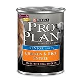 Pro Plan Chicken and Rice Canned Food for Senior Dogs