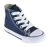 Converse Small Star Hi Canvas Navy Canvas - 3 Child Uk
