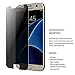 Galaxy S7 Screen Protector, Ulifestyles Mirror Real Tempered Glass Anti Spy Privacy Screen Protector for Samsung Galaxy S7,9H Hardness,High Definition Clear,Explosion-Proof,Anti Shatter, Black