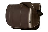 Crumpler - Royale S&auml;ckli L - Sacoche en cuir pour Ordinateur Portable 15" - Marron/Gris