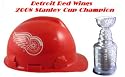 Detroit Red Wings NHL Hockey Hard Hats