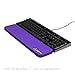 Fat Wrist Pad 17 is a 4 X 17 X 0.75 Inch Wrist Rest for Standard Keyboards and Full Length Mechanical Keyboards (Royal Blue)