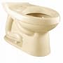 American Standard 3225.016.021 Champion Right Height Elongated Toilet Bowl with Bolt Caps, Bone (Bowl Only)