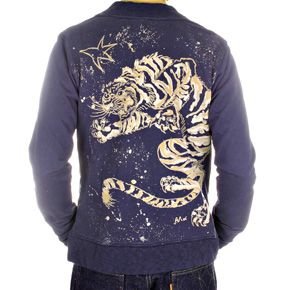 KU long sleeve buttoned jacket