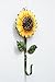 YK Decor Metal Sunflower Home Hook