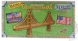 kids and infants educational toys item: Golden Gate Bridge - Wooden 3D Puzzle