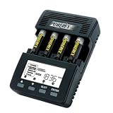 Charger Kit: PowerEx MH-C9000 WizardOne Charger-Analyzer w/ Four 2700mAh AA Batteries
