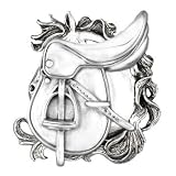 Horse Head Brooch