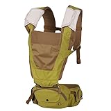 【ベビーアムール 】Bebamour 高級耐久品 ベビーキャリア ポリエステル よだれパッド付 3ケ月から３歳まで使用可能 (グリーン)