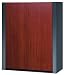 Bordeaux & Graphite Prestige III 2-Door Cabinet