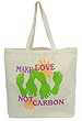 Make Love not Carbon Reuseable Shopping Tote.