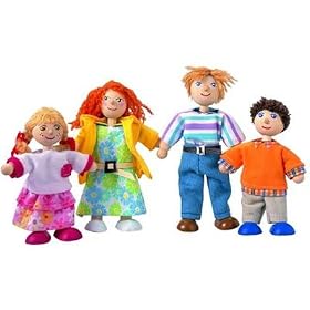 <b>Plan Toys Modern Doll Family</b>