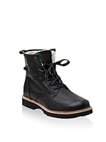 Lynn77 Botas de cordones Sandman Fur (Negro)