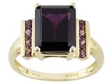 10KT 5.30CTW RASPBERRY GARNET RING