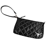 NCAA Texas Longhorns Black Quilted Wristlet Purse