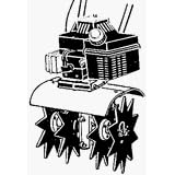 Hoffco Outdoor Power 213925H Aerator Attachment from Garden Tillers