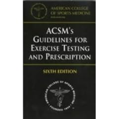 ACSM's Guidelines for Exercise Testing and Prescription (American College of Sports Medicine)