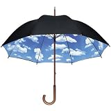 いつでも青空60cm傘/スカイアンブレラ（晴雨兼用UVカット99.9%）☆かわいい雨傘 日傘通販☆