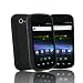 Kolay® – Custodia in Silicone Nero + Calzino per cellulare per Samsung Google Nexus S i9020