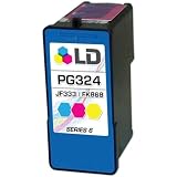 Refurbished Alternative to Dell Color PG324 Inkjet Cartridge for Dell 725 and 810 (Series 6) by LD Products