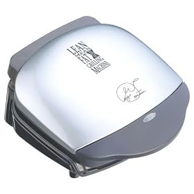 George Foreman 11319 Baby Grill Metallic Silver