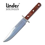 Linder Amboina Stainless Steel Bowie