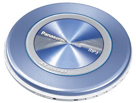 Panasonic D�]SOUND �|�[�^�u��CD�v���[���[ �u���[ SL-CT520-A