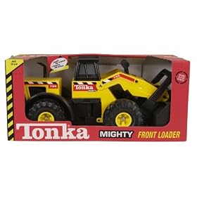 Tonka: Mighty Front Loader - Steel 21 Construction Vehicle by none
